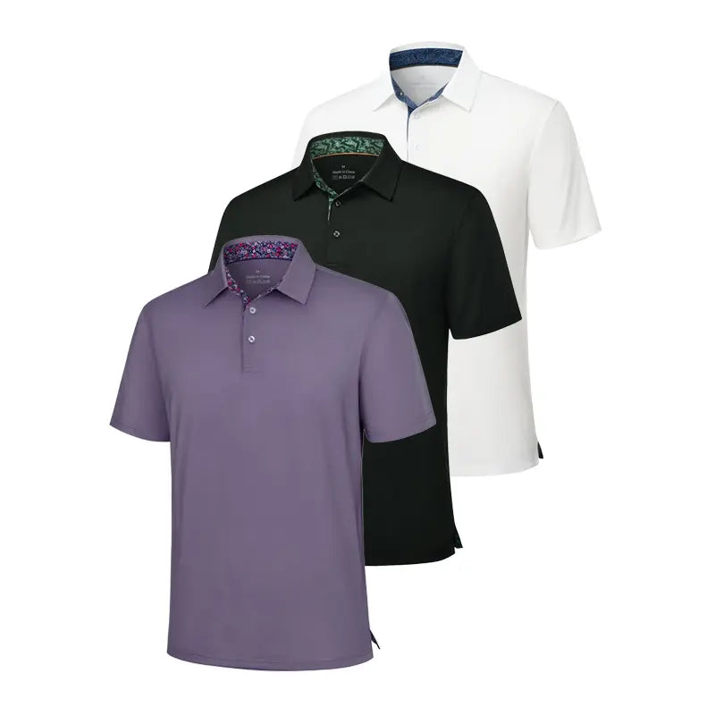 3-Pack Men's Polo Shirts