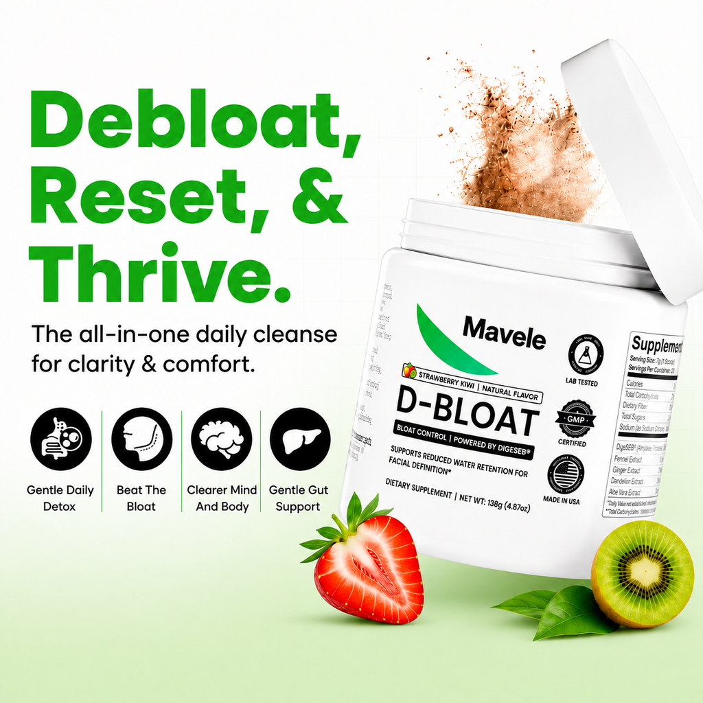 D-BLOAT Daily Debloat Powder - 30 Servings