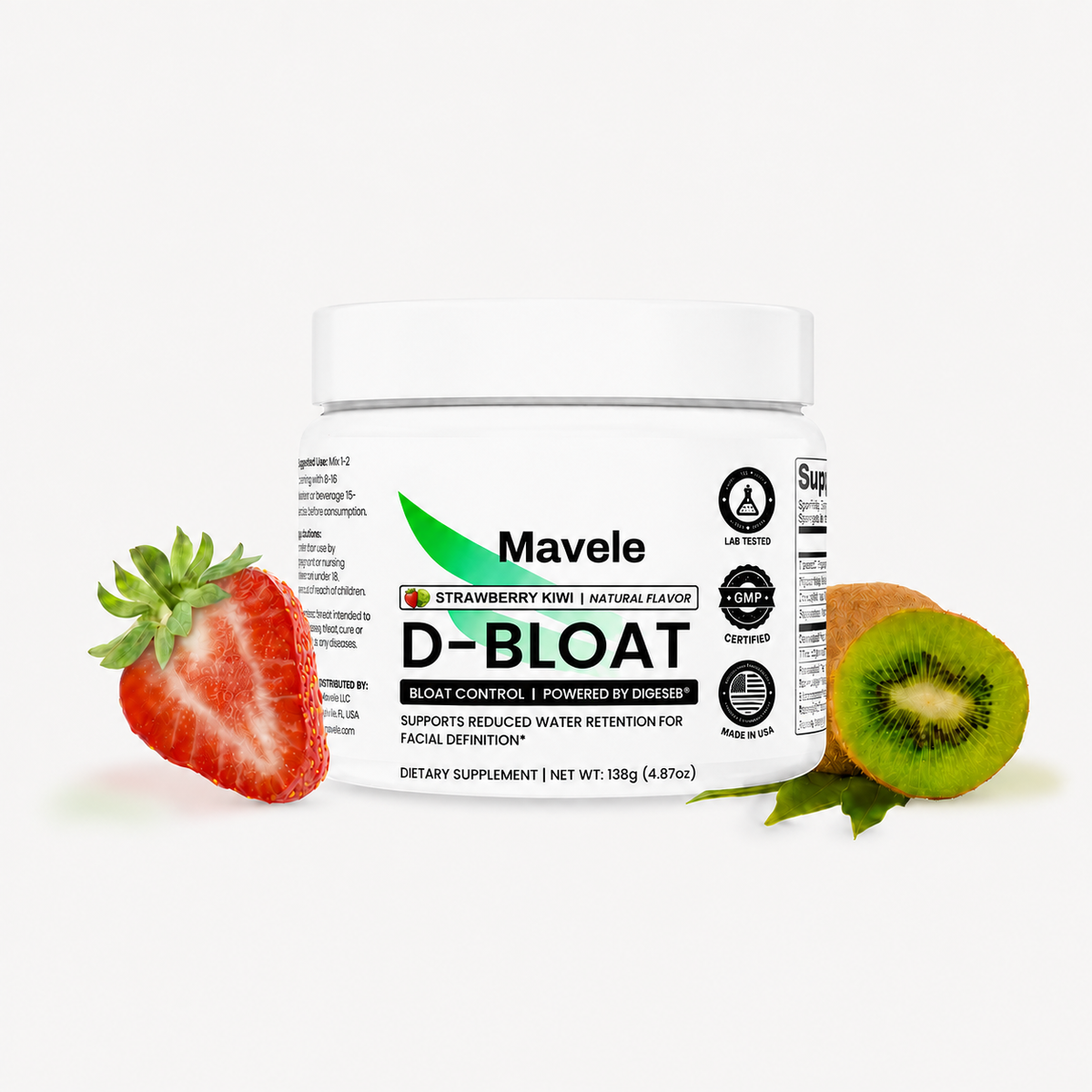D-BLOAT Daily Debloat Powder - 30 Servings